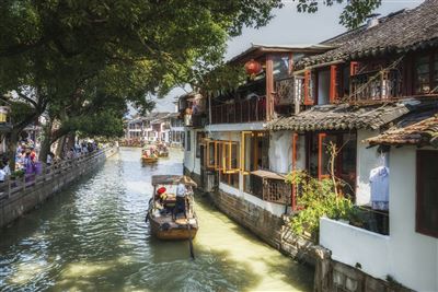 Wasserstadt Zhujiajiao